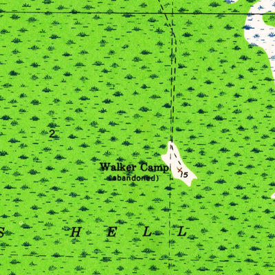 United States Geological Survey Fort Gadsden, FL (1945, 24000-Scale) digital map