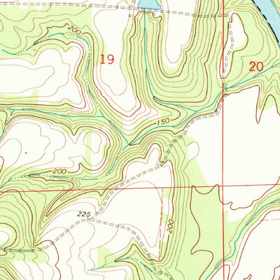 United States Geological Survey Fort Gaines, GA-AL (1969, 24000-Scale) digital map