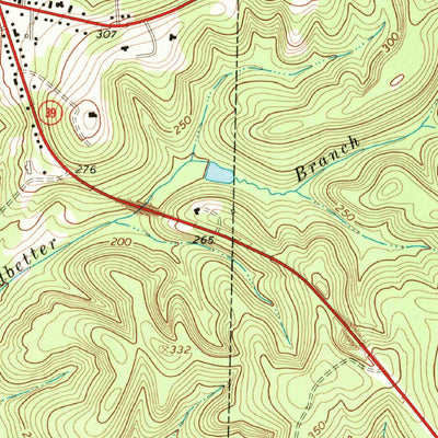 United States Geological Survey Fort Gaines, GA-AL (1969, 24000-Scale) digital map