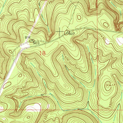 United States Geological Survey Fort Gaines NW, AL-GA (1969, 24000-Scale) digital map