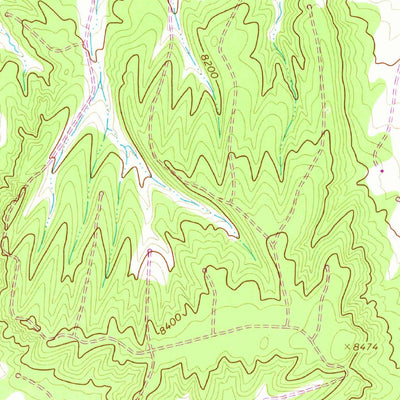 United States Geological Survey Fort Garland, CO (1967, 24000-Scale) digital map