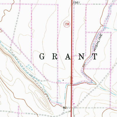 United States Geological Survey Fort Garland SW, CO (1967, 24000-Scale) digital map