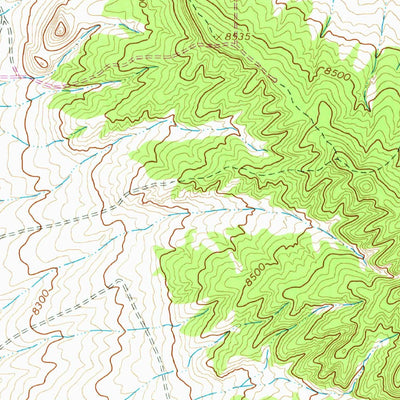 United States Geological Survey Fort Garland SW, CO (1967, 24000-Scale) digital map