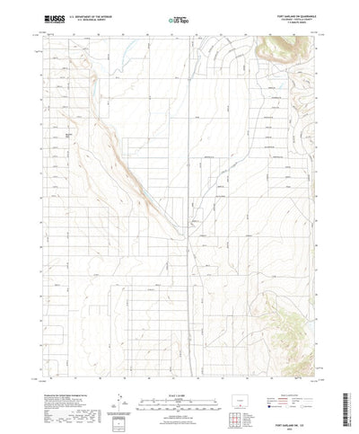 United States Geological Survey Fort Garland SW, CO (2022, 24000-Scale) digital map