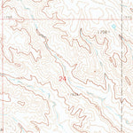 United States Geological Survey Fort George Butte, SD (1967, 24000-Scale) digital map
