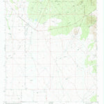 United States Geological Survey Fort Grant, AZ (1972, 24000-Scale) digital map