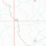 United States Geological Survey Fort Grant, AZ (1972, 24000-Scale) digital map