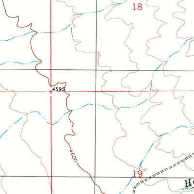 United States Geological Survey Fort Grant, AZ (1996, 24000-Scale) digital map
