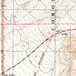 United States Geological Survey Fort Grant, AZ (1996, 24000-Scale) digital map
