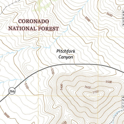 United States Geological Survey Fort Grant, AZ (2021, 24000-Scale) digital map
