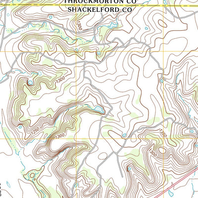 United States Geological Survey Fort Griffin, TX (2012, 24000-Scale) digital map