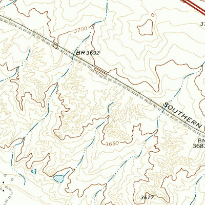 United States Geological Survey Fort Hancock NW, TX (1972, 24000-Scale) digital map