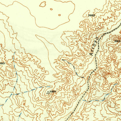 United States Geological Survey Fort Hancock, TX (1943, 62500-Scale) digital map
