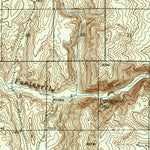 United States Geological Survey Fort Hill, WY (1947, 62500-Scale) digital map