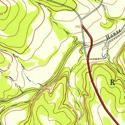 United States Geological Survey Fort Hood, TX (1947, 24000-Scale) digital map