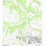 United States Geological Survey Fort Hood, TX (1995, 24000-Scale) digital map
