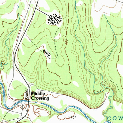 United States Geological Survey Fort Hood, TX (1995, 24000-Scale) digital map