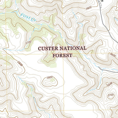 United States Geological Survey Fort Howes, MT (2020, 24000-Scale) digital map