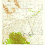 United States Geological Survey Fort Huachuca, AZ (1948, 62500-Scale) digital map