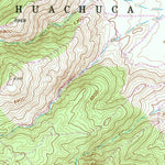 United States Geological Survey Fort Huachuca, AZ (1958, 24000-Scale) digital map
