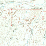 United States Geological Survey Fort Huachuca, AZ (1958, 62500-Scale) digital map