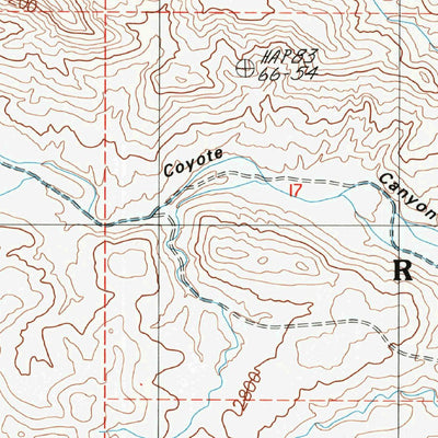 United States Geological Survey Fort Irwin, CA (1986, 24000-Scale) digital map