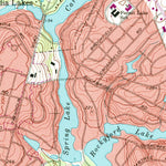 United States Geological Survey Fort Jackson North, SC (1972, 24000-Scale) digital map