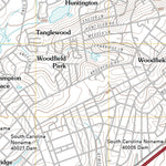 United States Geological Survey Fort Jackson North, SC (2011, 24000-Scale) digital map