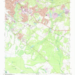 United States Geological Survey Fort Jackson South, SC (1972, 24000-Scale) digital map