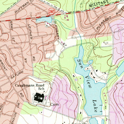 United States Geological Survey Fort Jackson South, SC (1972, 24000-Scale) digital map