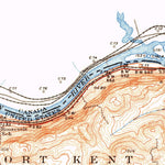 United States Geological Survey Fort Kent, ME (1935, 62500-Scale) digital map