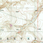 United States Geological Survey Fort Kipp, MT (1948, 24000-Scale) digital map