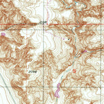 United States Geological Survey Fort Kipp, MT (1948, 24000-Scale) digital map