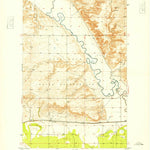 United States Geological Survey Fort Kipp, MT (1949, 24000-Scale) digital map