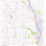 United States Geological Survey Fort Kissimmee NW, FL (1952, 24000-Scale) digital map