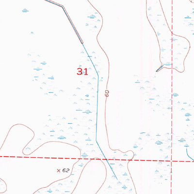 United States Geological Survey Fort Kissimmee SE, FL (1953, 24000-Scale) digital map