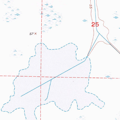 United States Geological Survey Fort Kissimmee SE, FL (1953, 24000-Scale) digital map