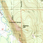 United States Geological Survey Fort Klamath, OR (1985, 24000-Scale) digital map