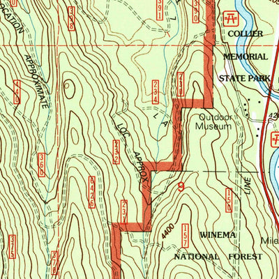 United States Geological Survey Fort Klamath, OR (1998, 24000-Scale) digital map