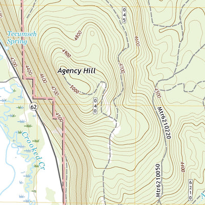 United States Geological Survey Fort Klamath, OR (2020, 24000-Scale) digital map
