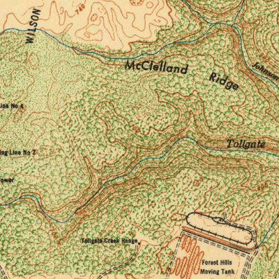 United States Geological Survey Fort Knox, KY-IN (1946, 24000-Scale) digital map