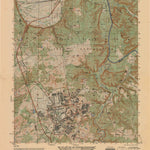 United States Geological Survey Fort Knox, KY-IN (1950, 25000-Scale) digital map
