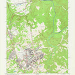 United States Geological Survey Fort Knox, KY-IN (1960, 24000-Scale) digital map