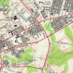 United States Geological Survey Fort Knox, KY-IN (1960, 24000-Scale) digital map