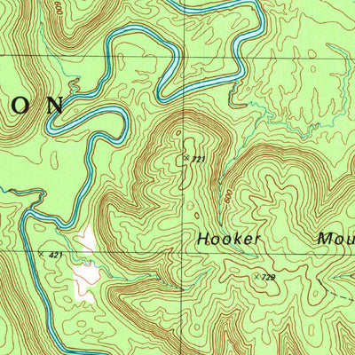 United States Geological Survey Fort Knox, KY-IN (1991, 24000-Scale) digital map