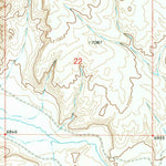 United States Geological Survey Fort La Clede, WY (1970, 24000-Scale) digital map