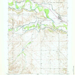 United States Geological Survey Fort Laramie, WY (1950, 24000-Scale) digital map