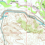 United States Geological Survey Fort Laramie, WY (1950, 24000-Scale) digital map