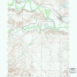 United States Geological Survey Fort Laramie, WY (1990, 24000-Scale) digital map