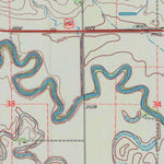 United States Geological Survey Fort Larned, KS (1970, 24000-Scale) digital map